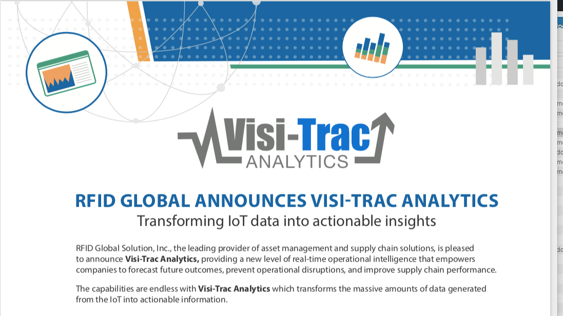 RFID Global announces Visi-Trac Analytics - RFID Global ...